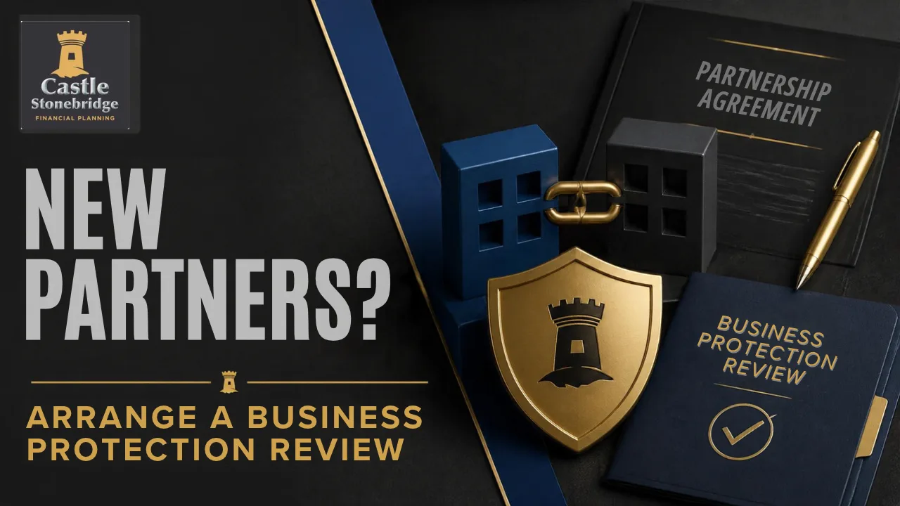 New Partners? Arrange a Business Protection Review cover